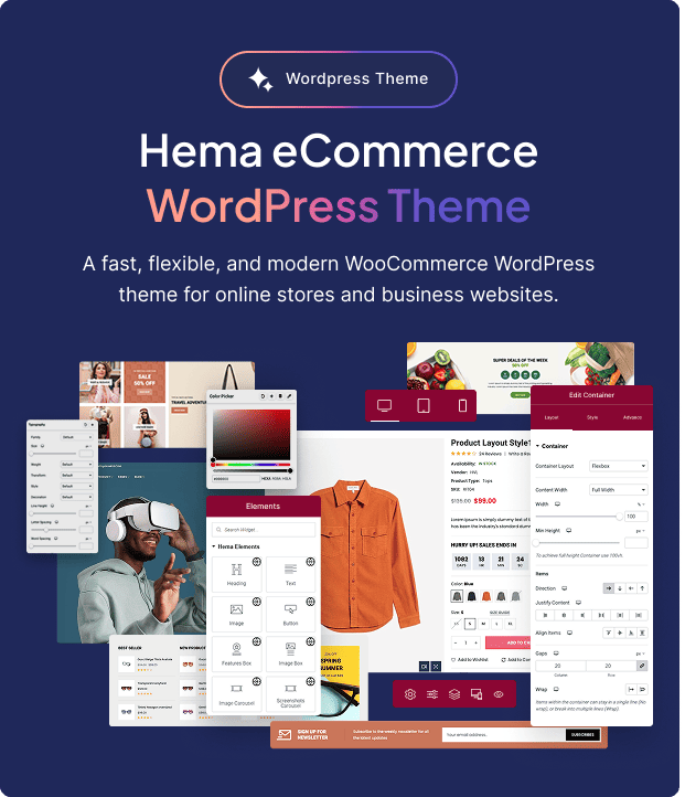 Hema – Multipurpose WooCommerce WordPress Theme - 1